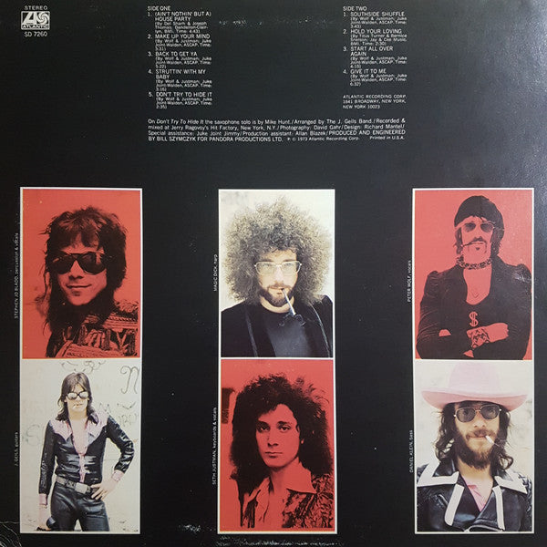 Master Release: Bloodshot by The J. Geils Band
