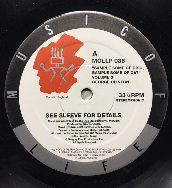 Sample Some Of Disc Sample Some Of DAT Volume Three