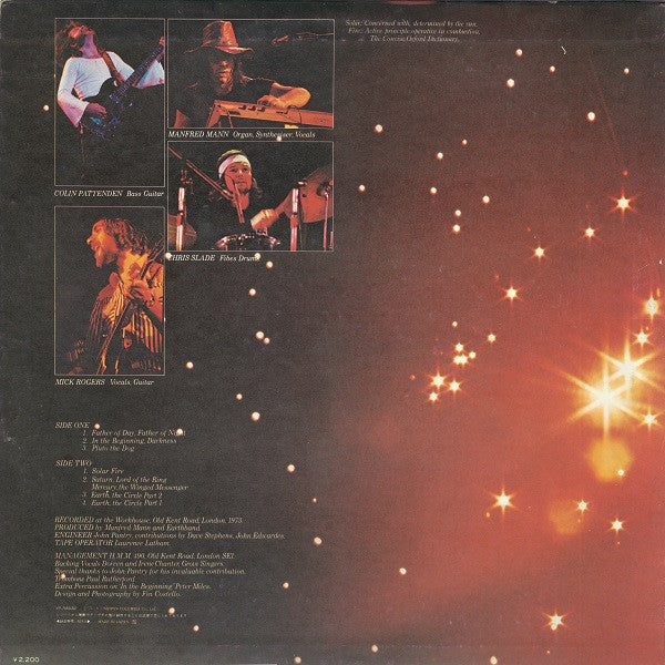Master Release: Solar Fire by Manfred Mann's Earth Band