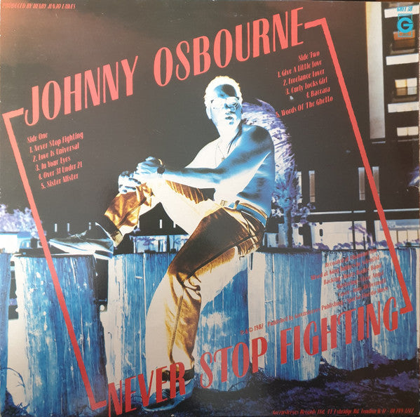 Master Release: Never Stop Fighting by Johnny Osbourne