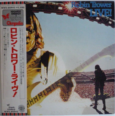 Release: Robin Trower Live!-Vinyl-Japan-1977-WWS-80942-8303060