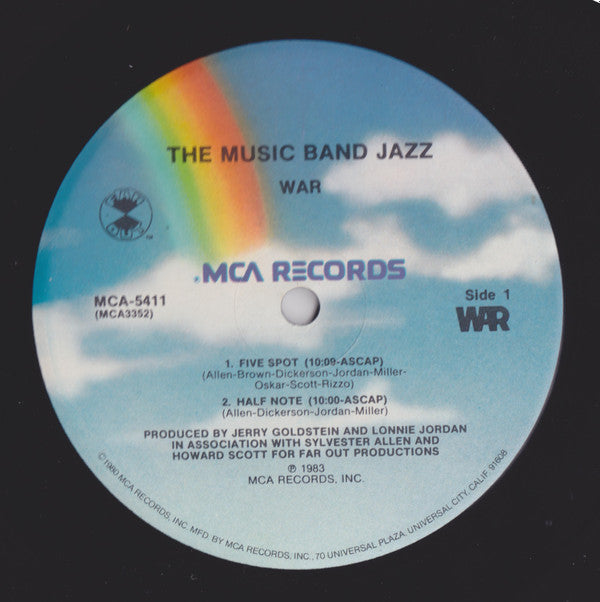 Master Release: The Music Band Jazz by War