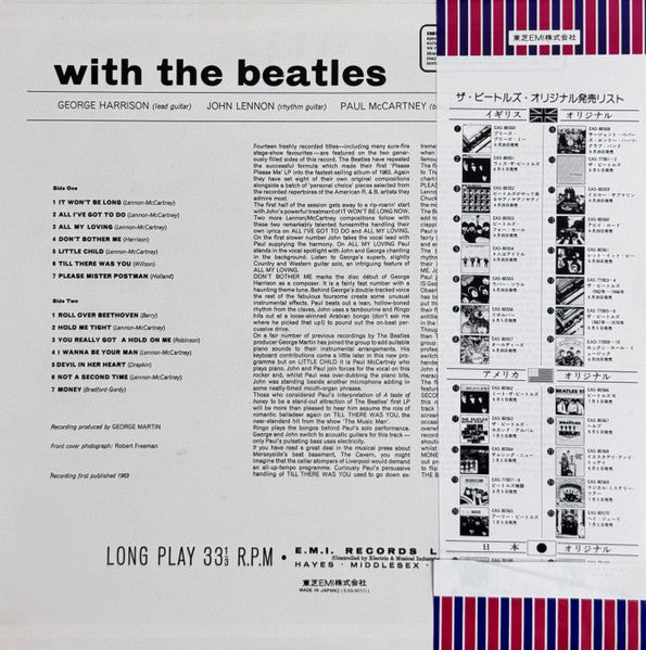 With The Beatles = ウィズ・ザ・ビートルズ（これがビートルズ Vol. 2）