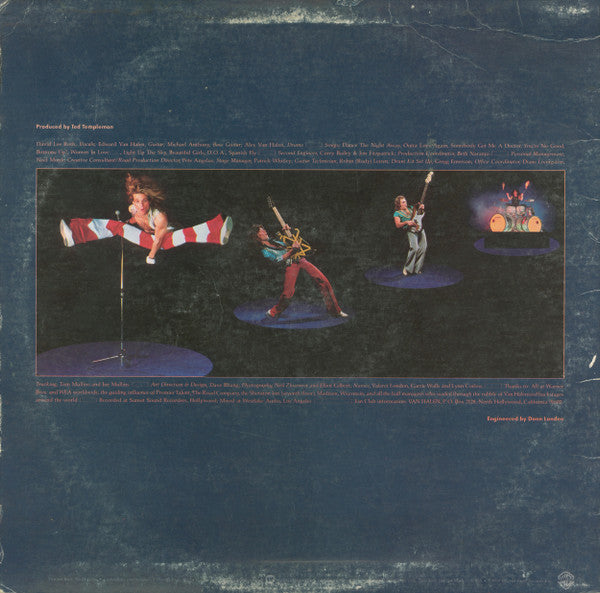 Release: Van Halen II-Vinyl-US-1979-HS 3312-4825205