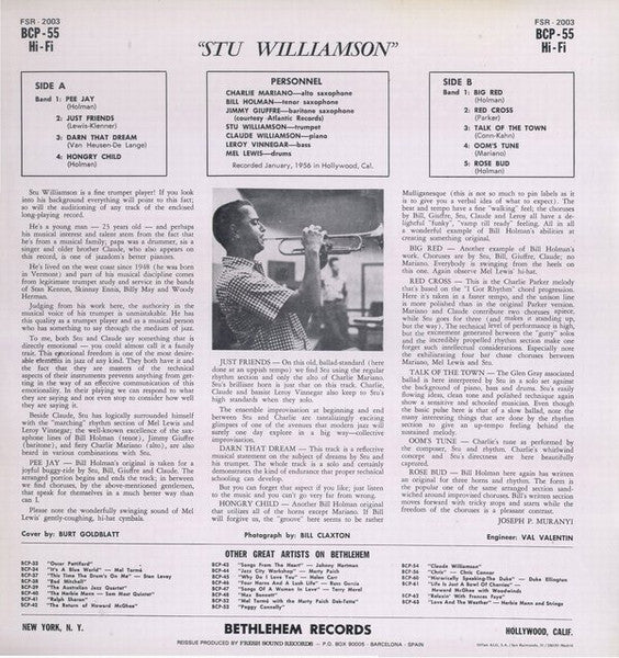 Master Release: Stu Williamson by Stu Williamson