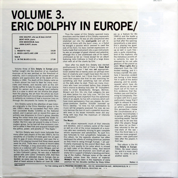 In Europe / Volume 3. = イン・ヨーロッパ Vol. 3