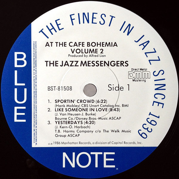 At The Cafe Bohemia Volume 2