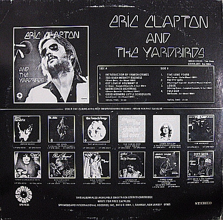 Eric Clapton And The Yardbirds
