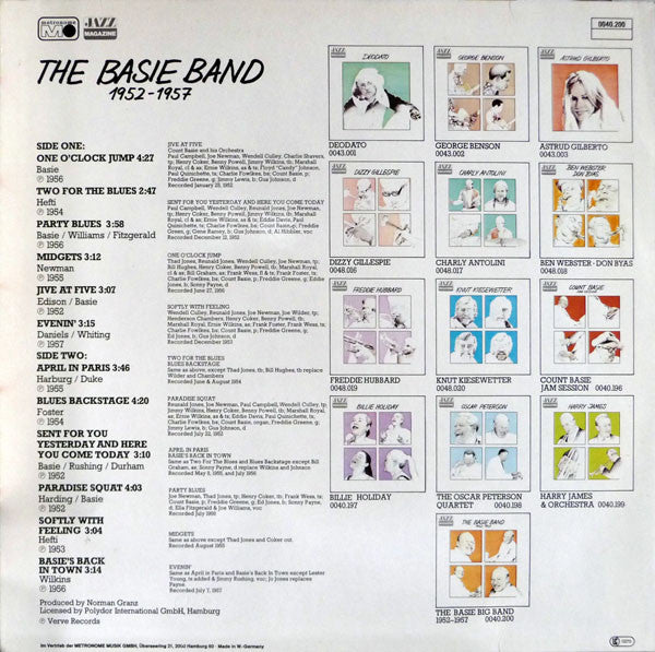 The Basie Band 1952 - 1957