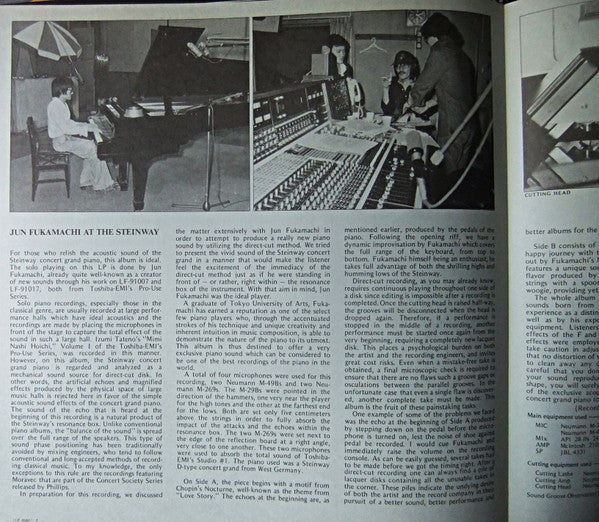 Jun Fukamachi At Steinway