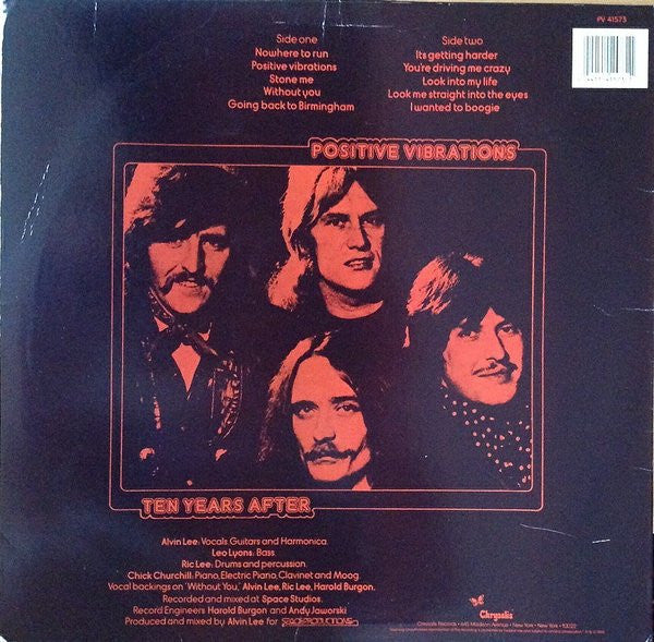 Release: Positive Vibrations-Vinyl-US-1987-PV 41573-5449793