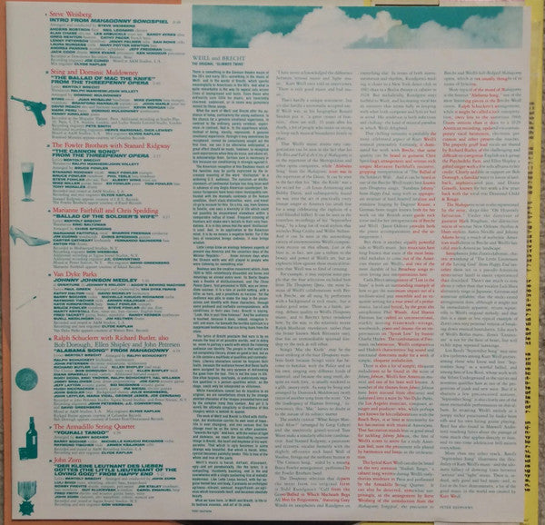 Lost In The Stars (The Music Of Kurt Weill)