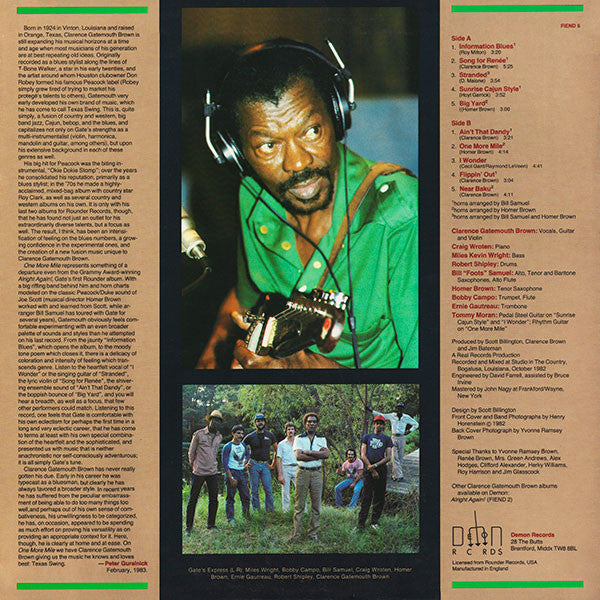 Release: One More Mile-Vinyl-UK-1983-FIEND 6-4165757