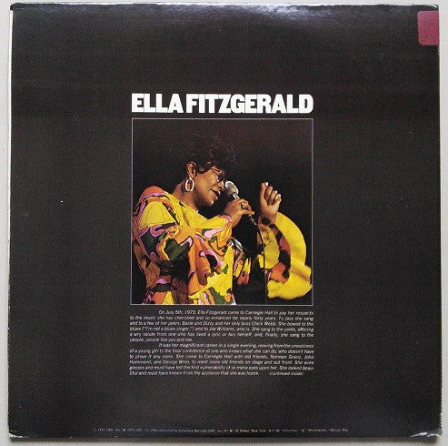 Newport Jazz Festival Live At Carnegie Hall,  July 5, 1973