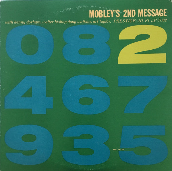 Release: Mobley's 2nd Message-Vinyl-Japan-1979-SMJ-6608(M)-7323238