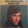 Burt Bacharach - Burt Bacharach's Great Hits (LP, Compilation) - Very Good (VG) / Very Good Plus (VG+)