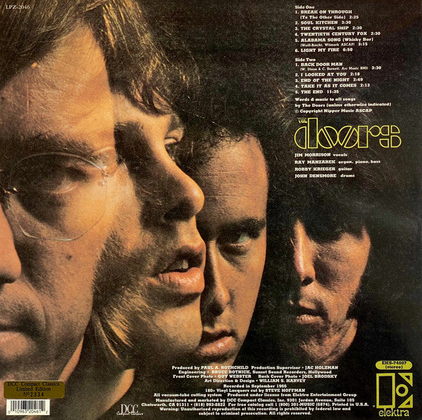 Release: The Doors-Vinyl-US-1992-LPZ-2046-2510944
