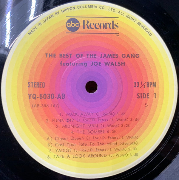 The Best Of The James Gang Featuring Joe Walsh