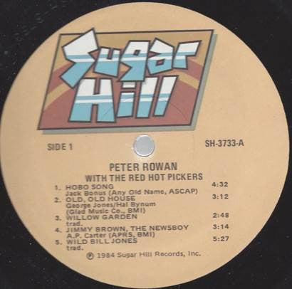 Peter Rowan With The Red Hot Pickers