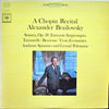Alexander Brailowsky - A Chopin Recital (Vinyl, LP, Stereo) Very Good Plus (VG+) / Very Good Plus (VG+)