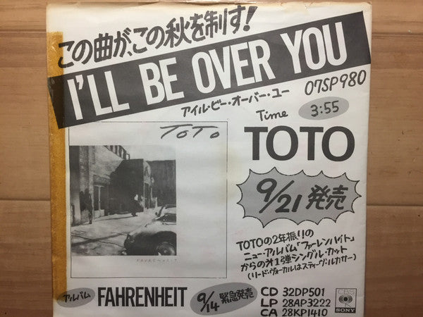Master Release: I'll Be Over You by Toto