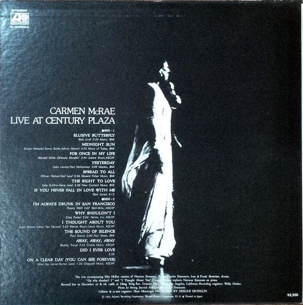 Live At Century Plaza