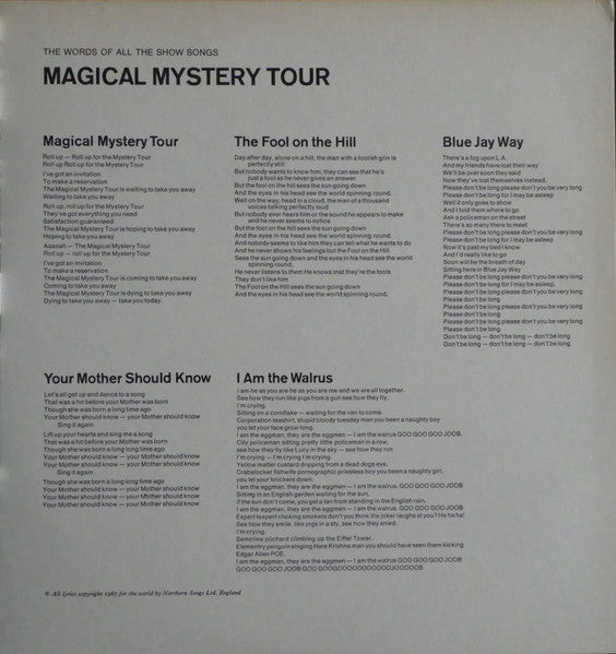 Magical Mystery Tour