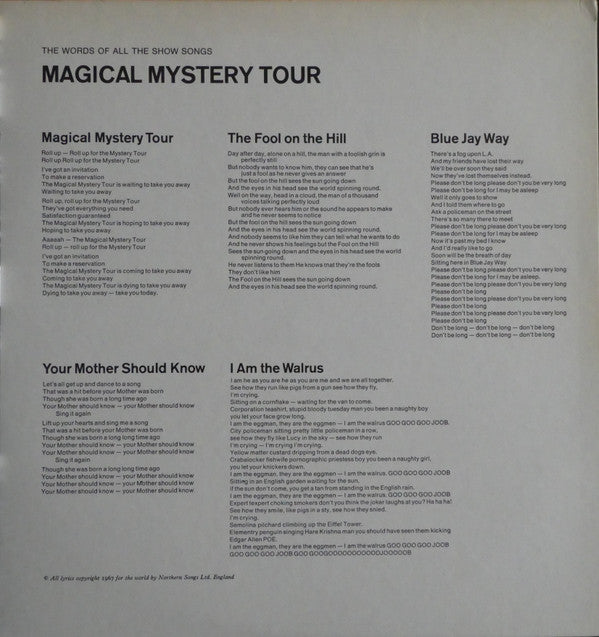 Magical Mystery Tour