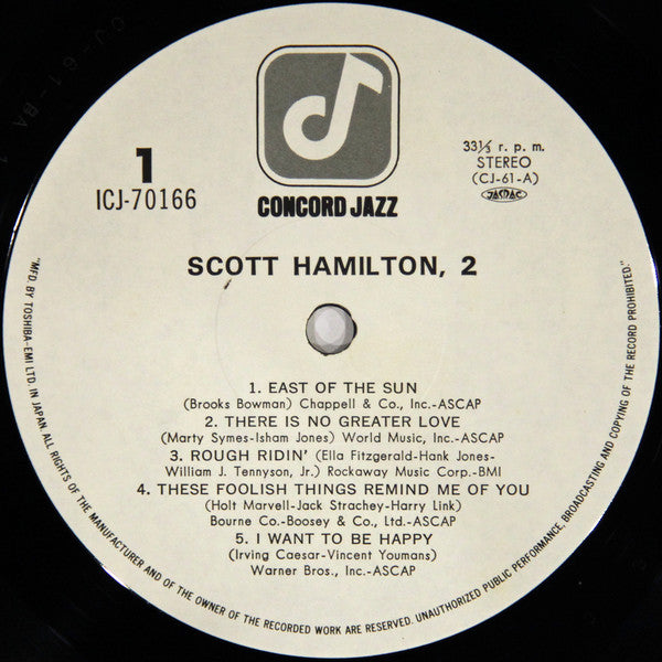 Scott Hamilton, 2