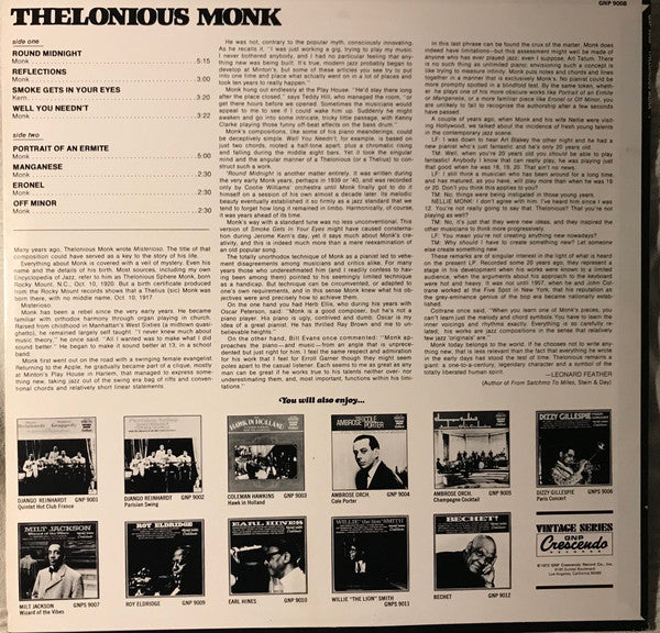 Thelonious Monk