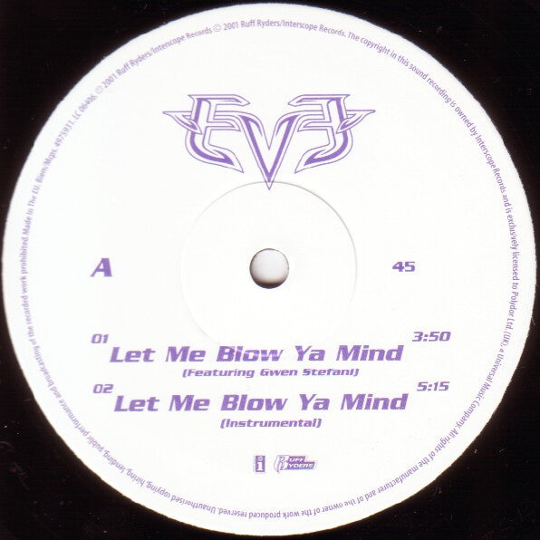 Release: Let Me Blow Ya Mind-Vinyl-UK-2001-4975931-1396124