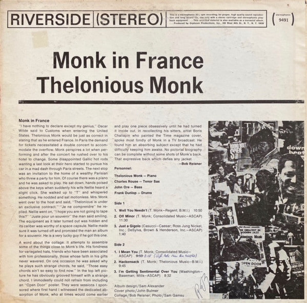 Monk In France
