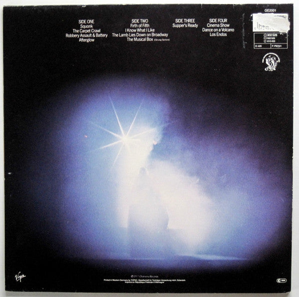Release: Seconds Out-Vinyl-UK-None-302 526-420, 302 526-PM641-8191992