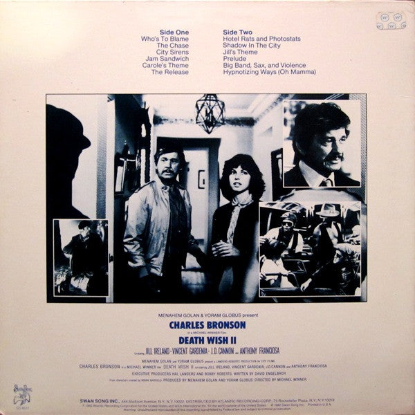 Release: Death Wish II (The Original Soundtrack)-Vinyl-US-1982-SS 8511-6701297