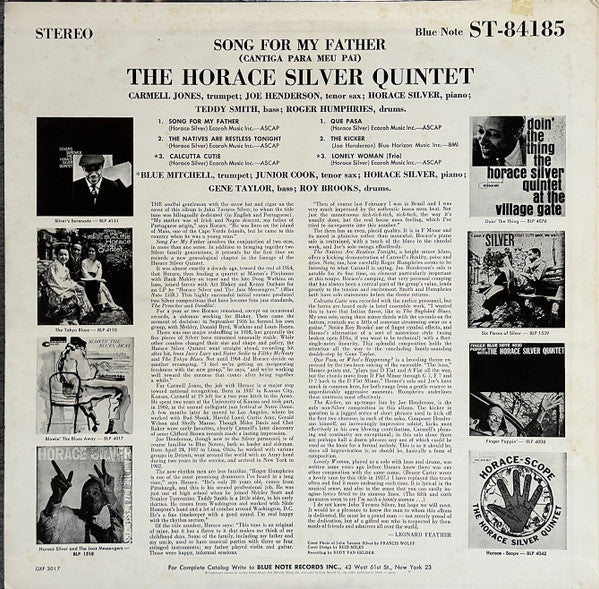 Song For My Father (Cantiga Para Meu Pai)