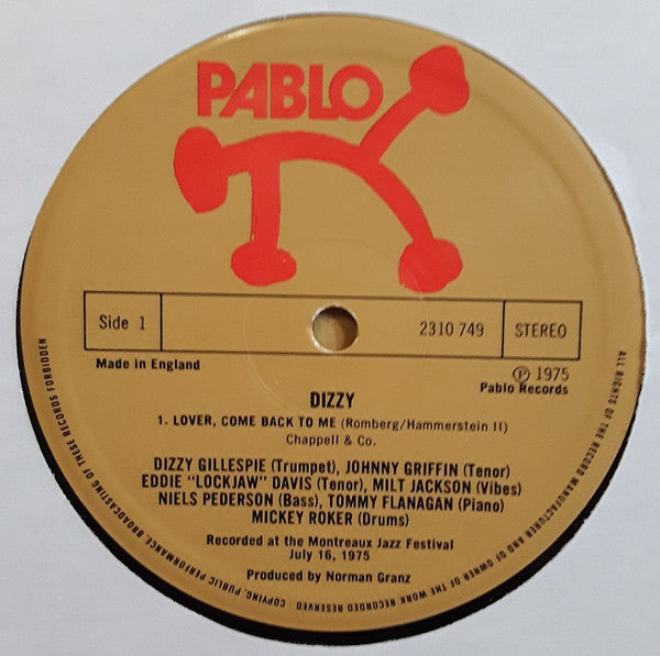 The Dizzy Gillespie Big 7 At The Montreux Jazz Festival 1975