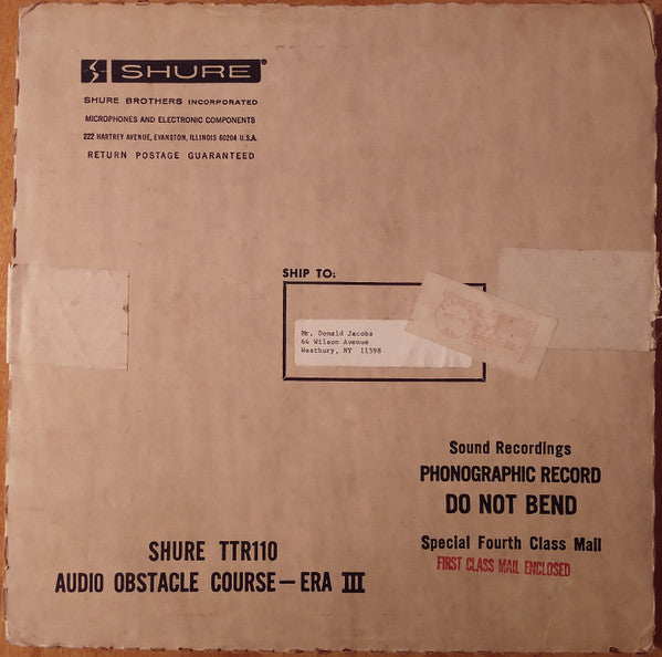 Audio Obstacle Course - Era III (The Shure Trackability Test Record)