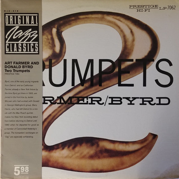 Release: 2 Trumpets-Vinyl-US-1982-OJC-018, P-7062-1823331