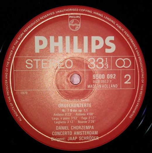 The 16 Organ Concertos