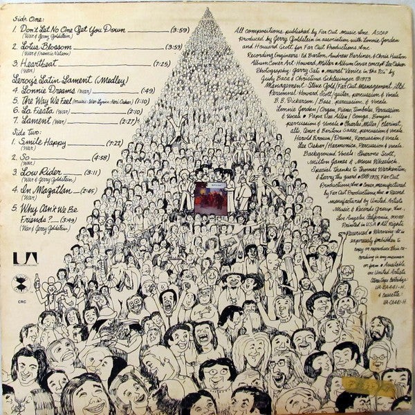 Release: Why Can't We Be Friends?-Vinyl-US-1975-UA-LA441-G-7192196