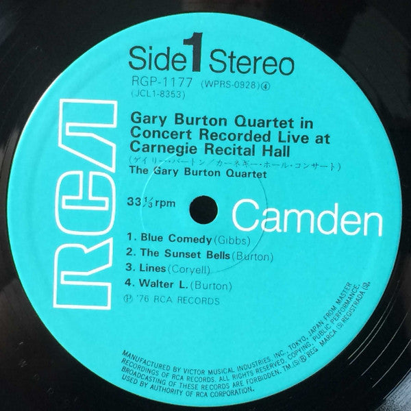 Gary Burton Quartet In Concert