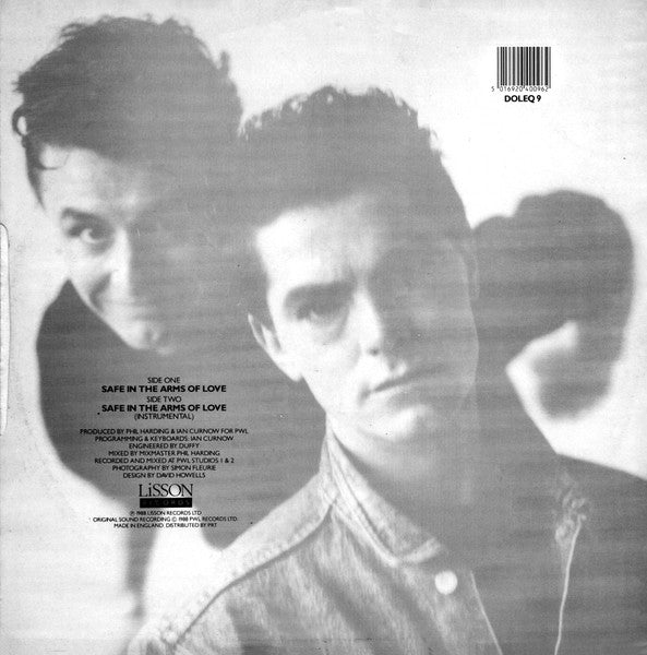 Release: Safe In The Arms Of Love-Vinyl-UK-1988-DOLEQ 9-1378185