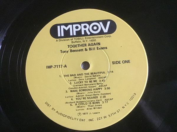 Release: Together Again-Vinyl-US-1977-7117, IMP-7117-5127280