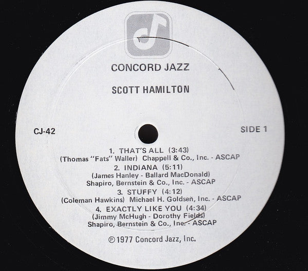 Scott Hamilton Is A Good Wind Who Is Blowing Us No Ill