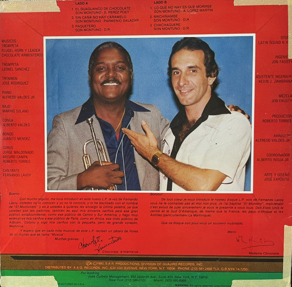 Master Release: Y Sigo Con Mi Son by Alfredo "Chocolate" Armenteros