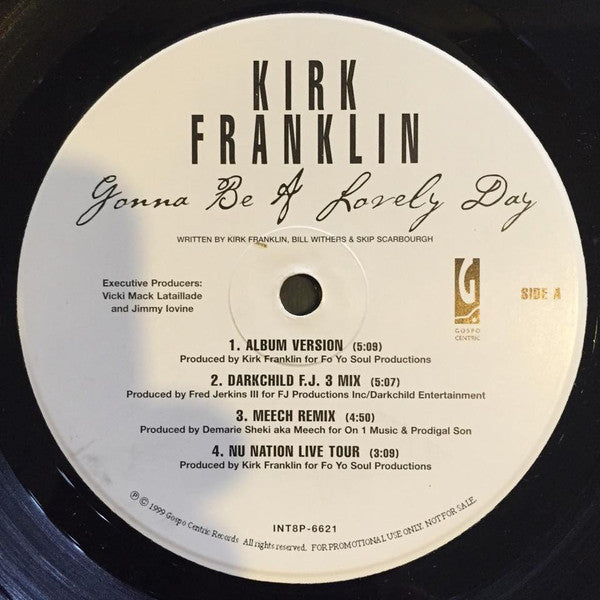 Master Release: Gonna Be A Lovely Day by Kirk Franklin