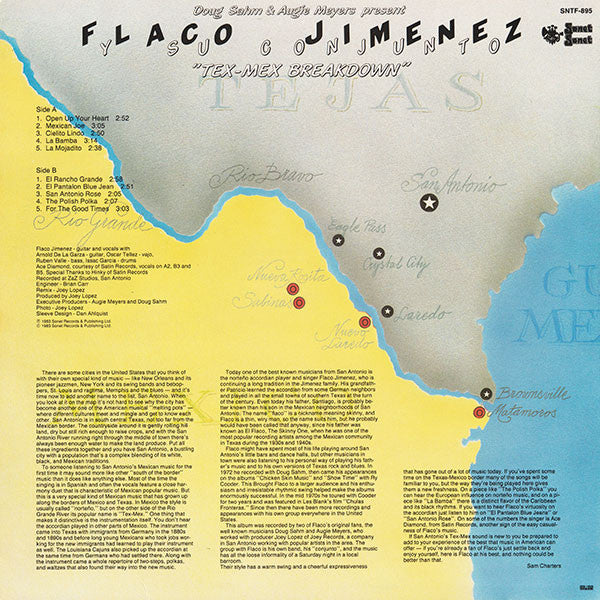 Master Release: Tex-Mex Breakdown by Doug Sahm