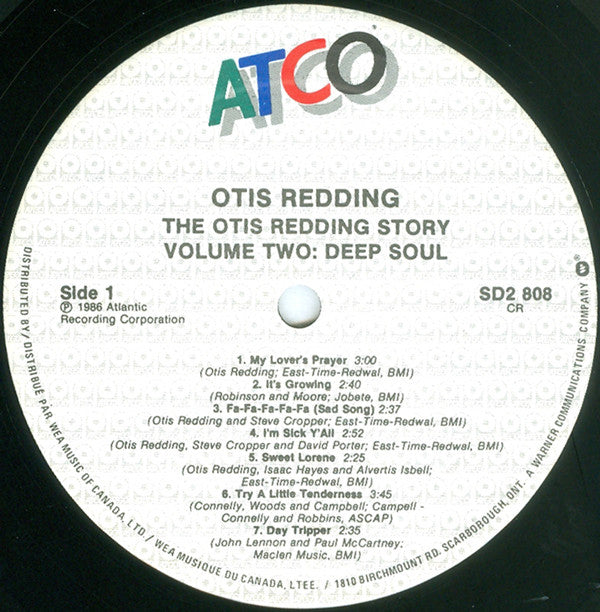 The Otis Redding Story Volume Two: Deep Soul