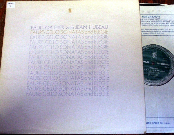 Cello Sonatas And Élegie