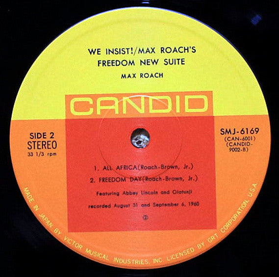 We Insist! Max Roach's Freedom Now Suite